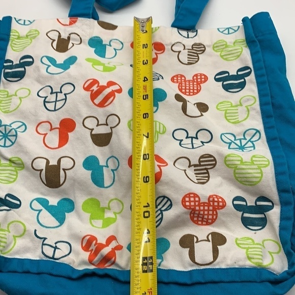 Mickey Mouse Abstract Ears Canvas Tote. TOT1775 - Picture 7 of 8